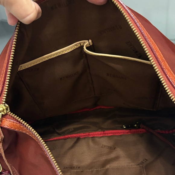 MZ Wallace Paige Red Crossbody Bag - Picture 8 of 10